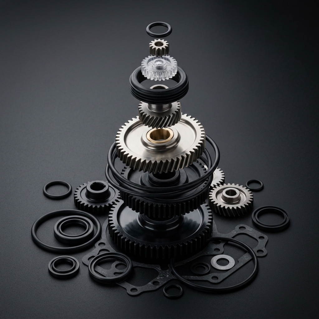 Precision Molded Polymer and Rubber Components